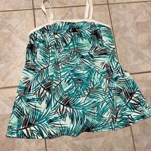 Q womens Swim365 one piece built in bra plus size swimsuit size 22W